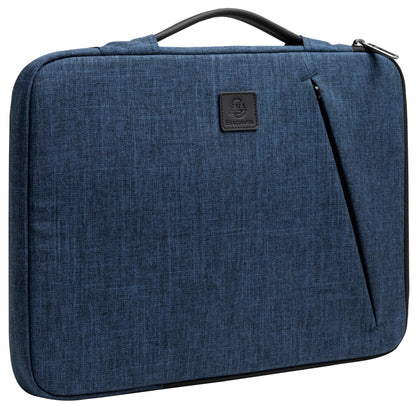 Housse informatique 13-14" - polyester recyclé bleu