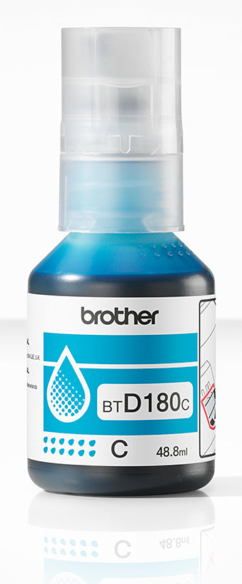 Bouteille d'encre Brother cyan 5k - haute capacité