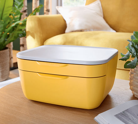 Module classement  2 tiroirs leitz cosy -jaune