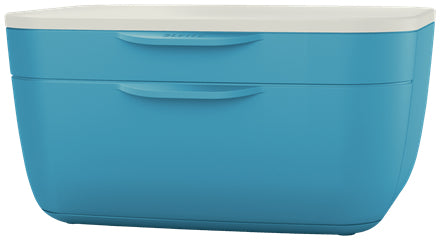 Module classement 2 tiroirs leitz cosy -bleu