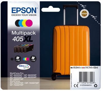 Cartouche Epsons d'encre 405xl - haute capacité et économie