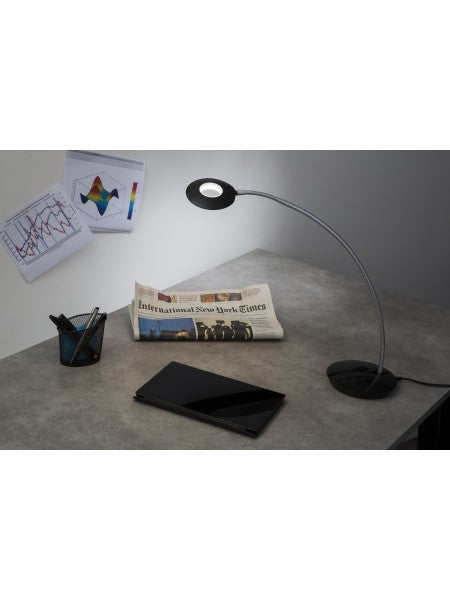 Lampe de bureau LED Aero-noire