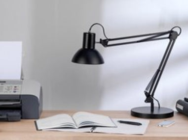 Lampe de bureau Unilux Success 66cm socle noir
