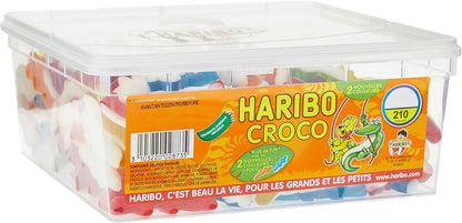 Bonbons  Haribo crocodile  - boite de 250