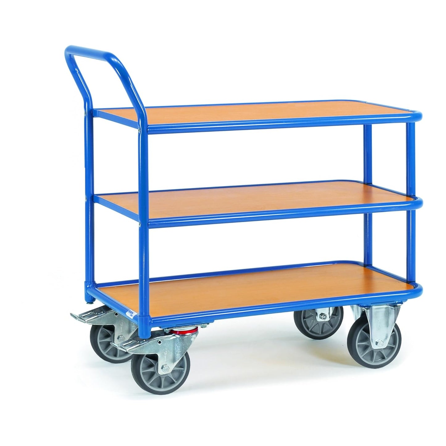 Chariot à 3 plateaux - Capacité 400 kg, Sécurité renforcée