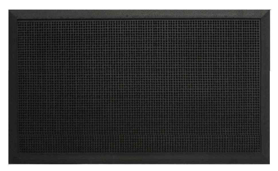 Tapis grattant anti-salissure - 80x100cm -noir