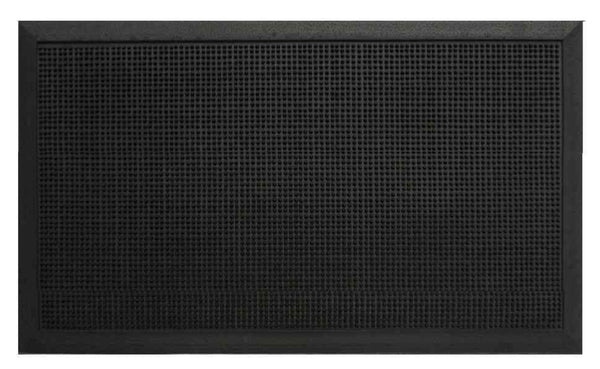 Tapis grattant anti-salissure - 80x100cm -noir