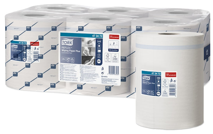 Bobine Papier essuyage des mains Tork M4 - 450 feuilles