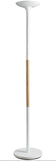 Lampadaire led blanc/bois 40w-hauteur 1800cm