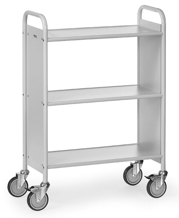 Chariot de bureau 3 plateaux - Charge 150 kg