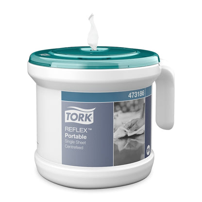 Distributeur feuilles essuyage tork