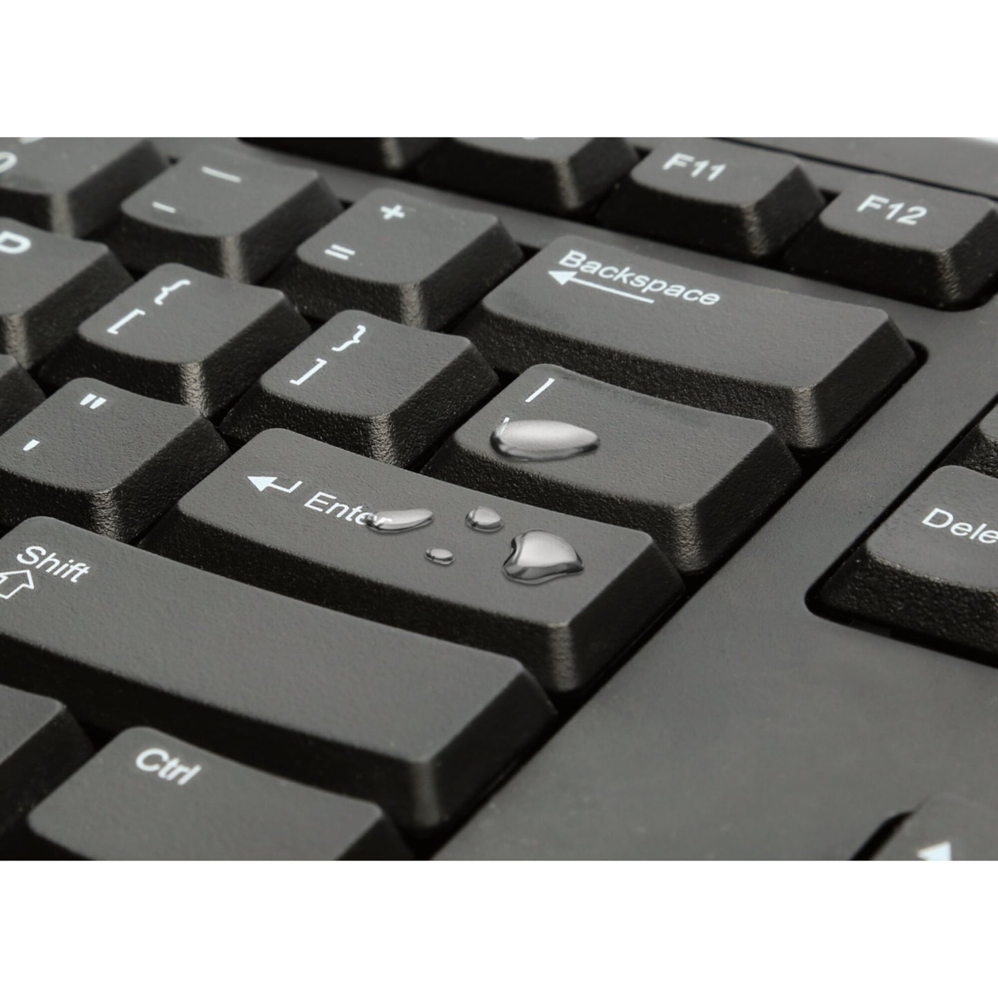 Clavier filaire kb100 eq - résistant aux éclaboussures