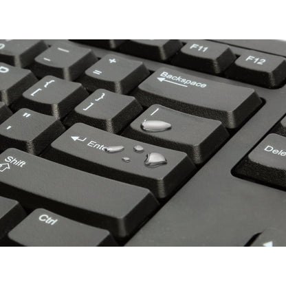 Clavier filaire kb100 eq - résistant aux éclaboussures