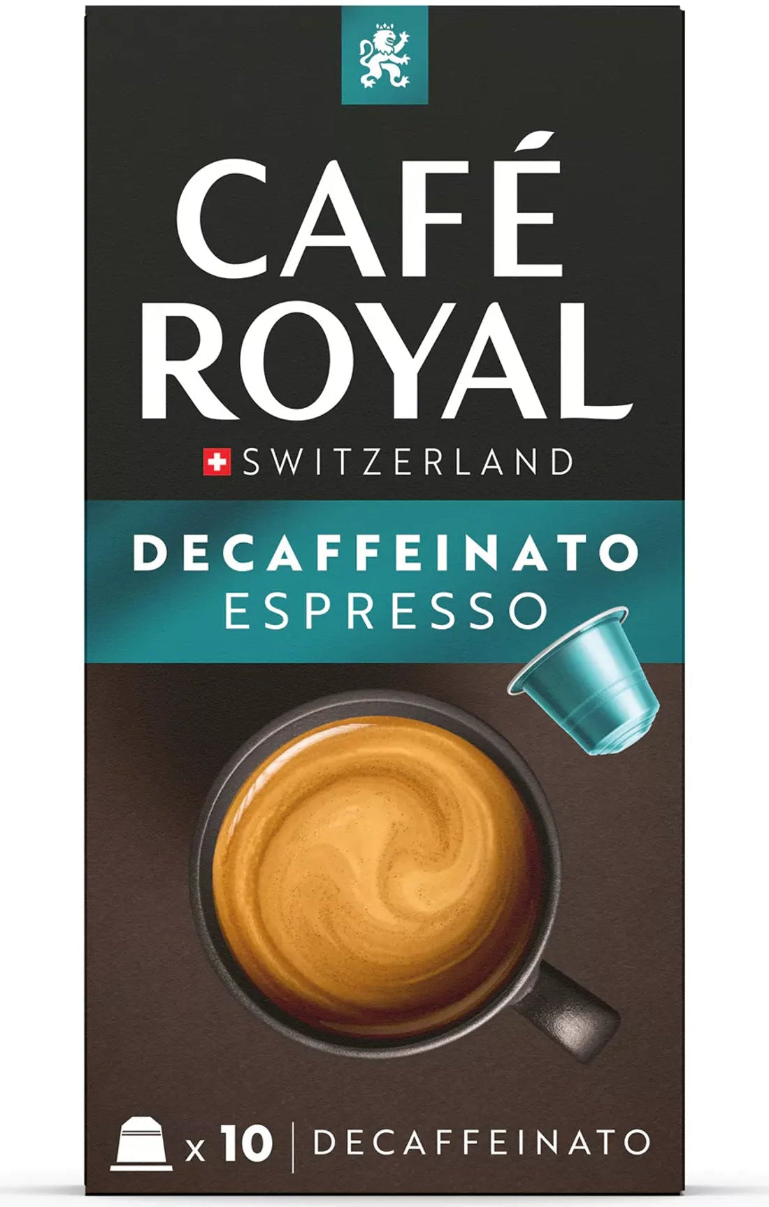 Capsules Café royal espresso décaféinées - compatibles nespresso