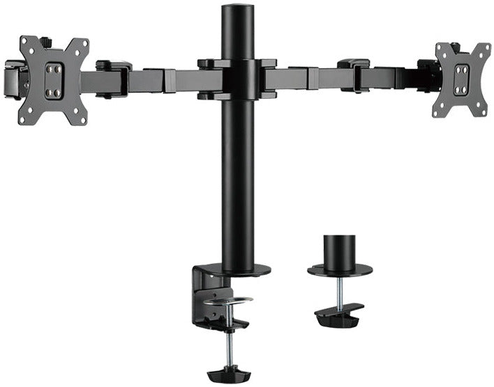 Bras support double écran 17-32" - réglable et ergonomique