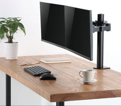 Bras support double écran 17-32" - réglable et ergonomique