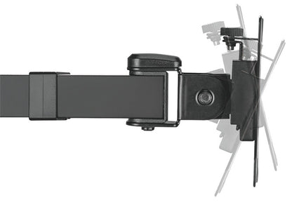 Bras support double écran 17-32" - réglable et ergonomique