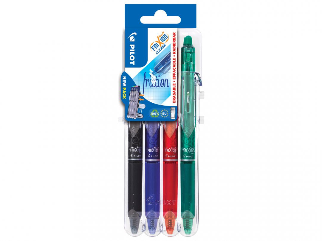 Roller clicker  frixion  0.7 - écriture effaçable et rechargeable
