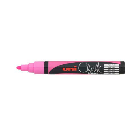 Marqueur Craie Conique Rose Fluo - Pointe Moyenne