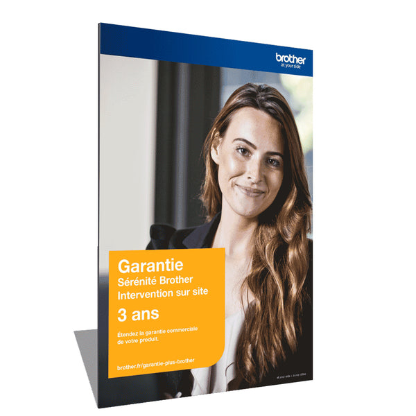 Extension de garantie Brother 3 ans - intervention sur site