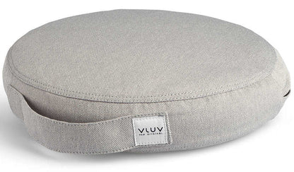 Coussin d'assise rond - Argent - Antidérapant