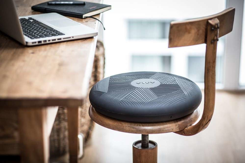 Coussin d'Assise Rond - Antidérapant et Gonflable