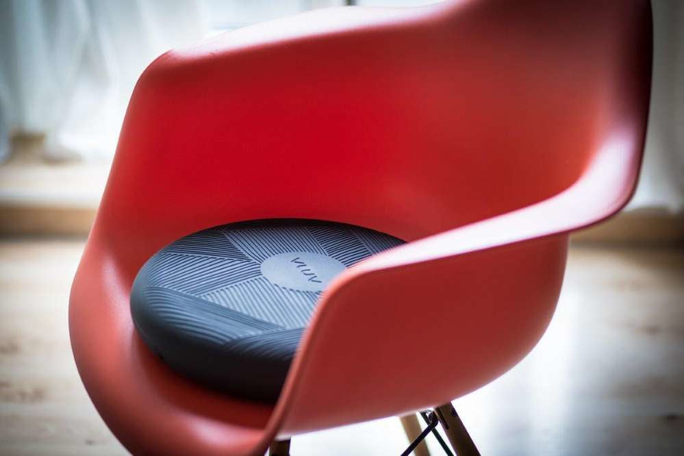 Coussin d'Assise Rond - Antidérapant et Gonflable