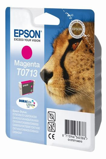 Cartouche Epson magenta t0713 - encre à pigments
