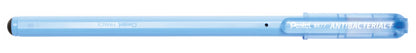 Stylo à bille rétractable antibactérien - bleu 0,7 mm
