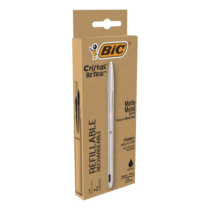 Stylo à bille rechargeable - pointe moyenne 1,0 mm