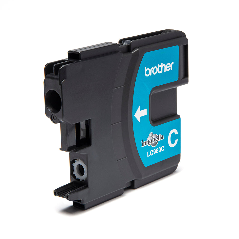 Cartouche d'encre Brother cyan LC980c - impression éco-responsable