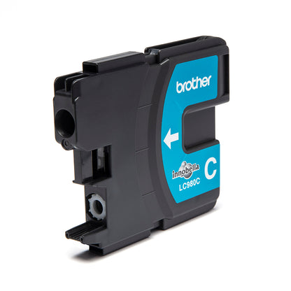 Cartouche d'encre Brother cyan LC980c - impression éco-responsable
