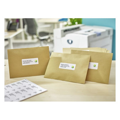 Etiquette  recyclé  99.1x38.1- 15feuilles 210 etiquettes