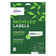 Etiquette  recyclé  99.1x38.1- 15feuilles 210 etiquettes