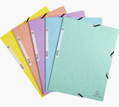 Chemise 3rabats+elastique aquarel -assortie