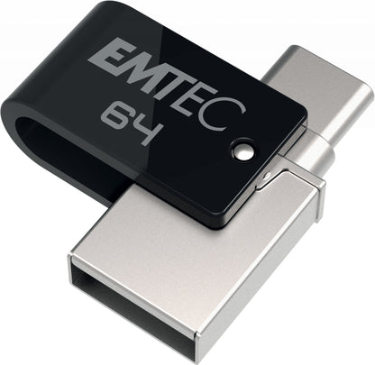Clé usb-c 64 go - double interface rapide