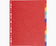 Intercalaires A4+carte lustré 12 positions