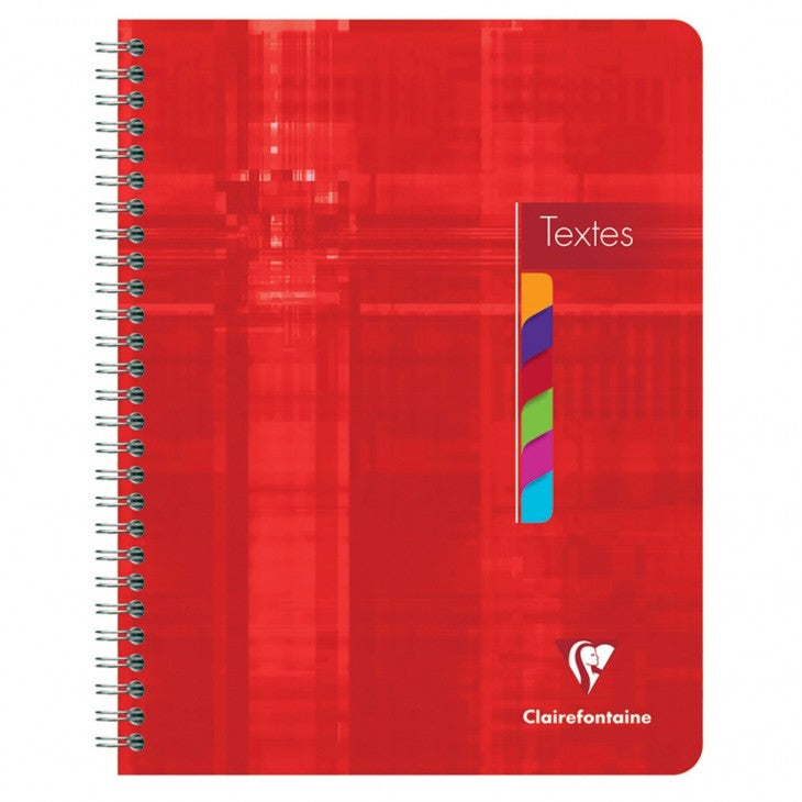Cahier de Texte 72 Feuilles - Couleurs Assorties