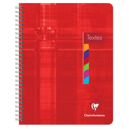 Cahier de Texte 72 Feuilles - Couleurs Assorties