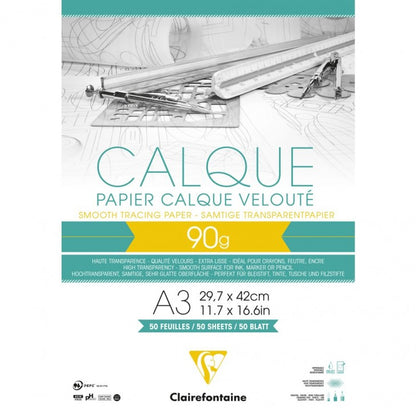 Calque 29.7x42 90/95g bloc 50f97134