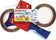 Dévidoir ruban emballage +2 rouleaux adhésifs 50x66mm