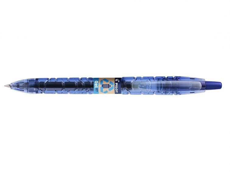 stylo Roller b2p 0.7 - green pack   10  stylo +10 recharges  encre bleu
