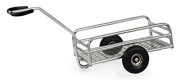 Chars A Bras Leger Exterieur Roues Polyurethane Avec Plateau En Tole Quinquet