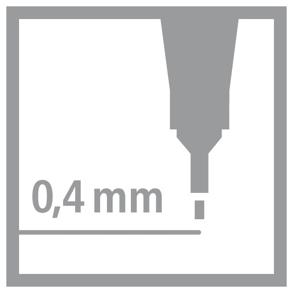 Feutre point 88 violet - pointe fine 0,4 mm