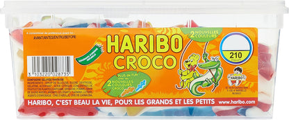 Bonbons  Haribo crocodile  - boite de 250