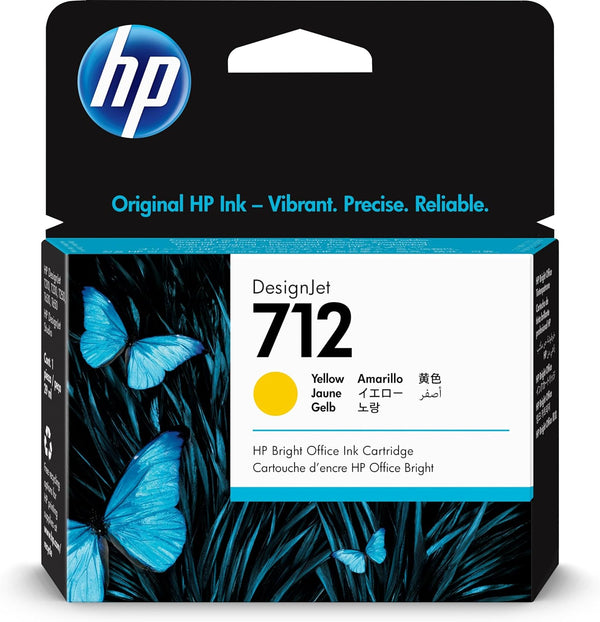 Cartouche d'encre HP jaune 29ml - compatibilité designjet