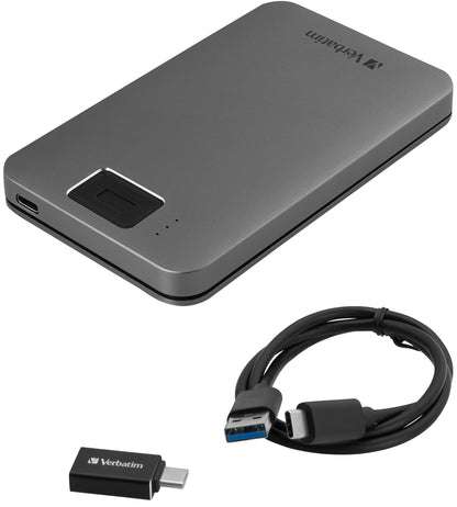 Disque dur sécurisé Verbatim 2tb - empreintes digitales