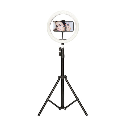 Anneau LED Selfie avec Trépied - 10 Intensités Lumineuses