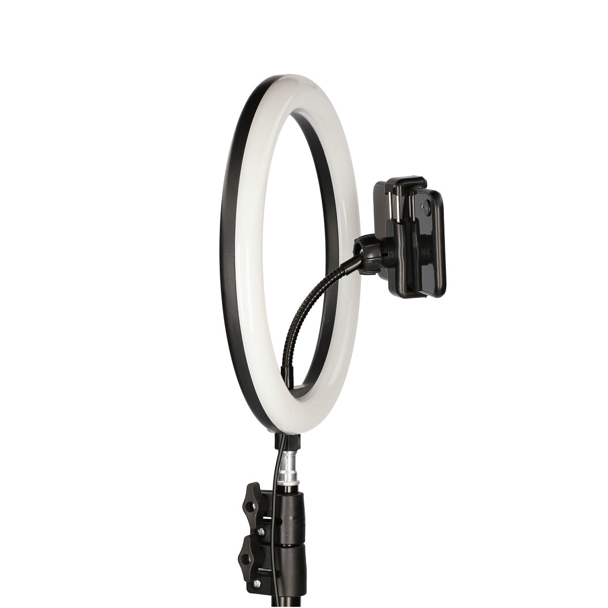 Anneau LED Selfie avec Trépied - 10 Intensités Lumineuses