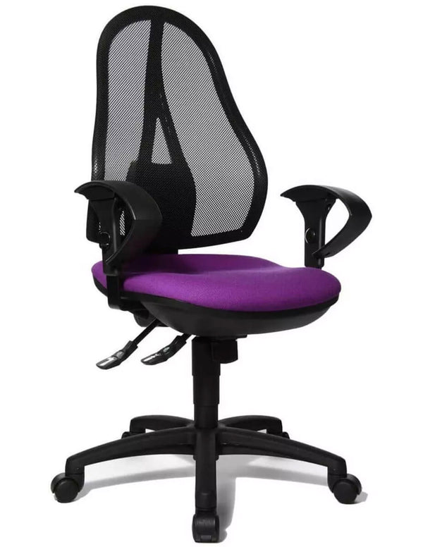 Siège ergonomique violet - Confort optimal